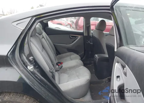 2012 Hyundai Elantra Gls from USA, damaged, VIN 5NPDH4AE3CH125027